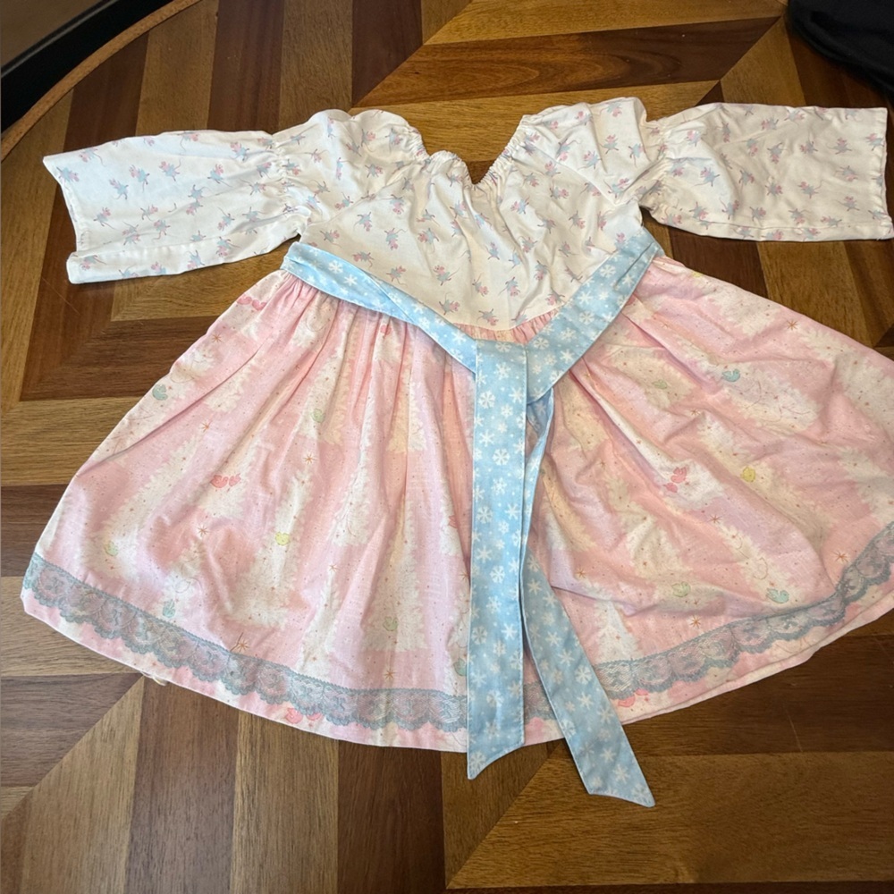Platinum Matilda Jane Pink and White dress 8 of 10 limited edition size 6 - Picture 6 of 8